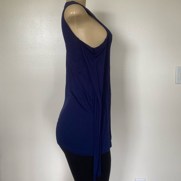 Sam Edelman Cold Shoulder Long Sleeve Tee - Picture 4 of 9